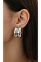 Double View Curved C Model Earrings - 2