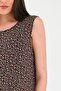 Women's Lycra Viscose Small Floral Midi Length Dress - 7