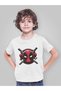 Design Deadpool Printed Unisex Movie Hero Kids T-Shirt (1-12 Years)