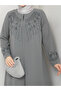 Mother's Plus Size Embroidered Evening Dress - 5