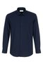 Men's Navy Blue Long Sleeve Classic Pocket Shirt - Comfortable and Stylish Model - 2