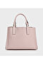 Pink Solid Handheld Bag - 3