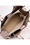 Pink Solid Handheld Bag - 6