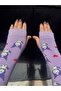 Kuromi Heart Gloves Oversleeves |   Best Friends Kuromi Melody Cinnamoroll Gift Gloves - 5
