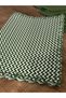 5 Piece Garden and Balcony Concept Embroidered American Service Plate and Runner - 7
