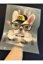Iron-On Design Dog with Glasses Transfer Printing Arma 25X18 cm - 2