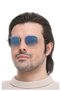 Hexagon Sunglasses Blue Gradient RB3548 001/3F Size 54 - 4