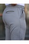 Erkeke Premium Stretch Fabric Star Pants Viscose Blended Slim with Back Pocket - 3