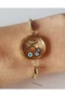 Lucky Clover Glass Evil Eye Bead Necklace & Bracelet Set - 3
