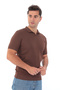 Men's Polo Neck Sports Summer Knitwear T-Shirt - 2