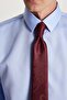 Slim Fit Blue Non-Iron 100% Cotton Eco-Friendly Ecotex Certified Shirt - 3