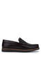 Men's Genuine Leather Brown Loafer Shoes