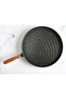 Double Sided Cast Iron Pancake Flatbread Grill Pan - 3