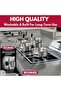 Microfiber Cloth for Stainless Steel - Safely Traps and Removes Dirt, Oil and Grime to Protec - 7