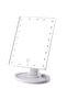 مرآة مكياج LED رمادية 27 × 17 سم