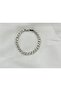 Xoping Zircon Stone Braided Model Women's Bracelet Color Silver - 4