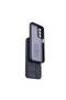 Galaxy A15 Case Sys Ethnic Silicone Cover with Flexible Tpu Hollowed Back Surface Design - Navy Blue - 7
