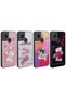 Galaxy A21S Case Sys Amas Silicone Cover with Shining Embossed Iconic Figure - Purple - 3