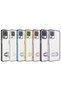 Galaxy M12 Case with Camera Protection Logo Showing Sys Omega Cover - Deep Purple - 3