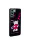 Galaxy S22 Case Sys Amas Silicone Cover with Shining Embossed Iconic Figure - Purple - 5