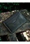 Handmade Italian Leather 5 Compartment Card Holder – Organic Stitched – Minimal Design Wallet - 3