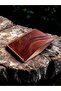 Handmade Italian Leather 5 Compartment Card Holder – Organic Stitched – Minimal Design Wallet - 2