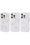 iPhone 15 Pro Compatible Embossed Figure Glossy Sys Eralli Silicone Case-Butterfly - 2