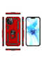 حافظة SYS Vega متوافقة مع هاتف iPhone 12 Pro Max - أسود - 3
