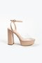 Women's Leather Shoes Platform Mink - 2