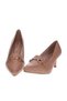 Ladies Low Heel Shoes Nude | Made In Brazil - 4