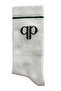 Tennis Socks Ribbed White Unisex - Premium Quality Tennis Socks Socket Size Cotton - 4