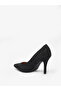 Vizzano Ladies Mid Heel Shoes Black | Made In Brazil - 3
