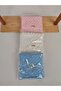 Blue Chickpea Double Layer Baby Boy Blanket Swaddle 100% Cotton Multi-Purpose Cover Seasonal 90X85Cm - 5