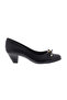 Ladies Mid Heel Shoes Black | Made In Brazil