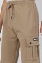 Boy's Summer Combed Cotton Sports Capri Shorts with Pockets - 7