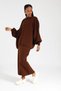 30240 - Stylish Comfortable Casual Knitwear Skirt Women's Set - 2