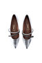 Vizzano Ladies Low Heel Shoes Silver | Made In Brazil - 5