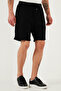 100% Cotton Regular Fit Normal Waist Muslin Short Men's Short Cf25S657802 - 2