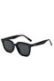 Brink Black Bone Frame Black Glass Vintage Retro Sunglasses Uv400