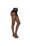 Women's/Girl's Sheer Pantyhose Stockings Tights,Black, Free Size (Pack of 2) - 4