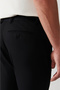 Men's Black Bi-Stretch Side Pocket Chino Pants A31Y3204 - 7