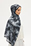 Rossa Pattern Soft Shawl - Black - 2