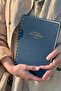 A5 Spiral Dark Blue Linen Indefinite Planner Agenda Fountain Pen Compatible - 2
