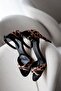 Cross-Strapped Heeled Shoes Leopard - 4