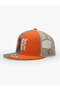 Women Men Orange Snapback Hat Urban Collection Dual Balance