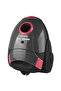 Canister Vacuum Cleaner | Lower Noise Design with Washable Cloth Dust Bag | Powerful Performance 1.5 - 6