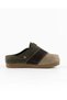 Women's Sabo Slippers - Khaki - Beige - Brown - Comfort Supported Structure Soft Sole - 5