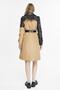 Leather Women's Trench Coat - 7