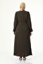 Large Size Summer Ferace with Lace Detail on Collar and Sleeve - 7