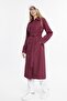 Long Length Belted Lined Women's Trench Coat - 2